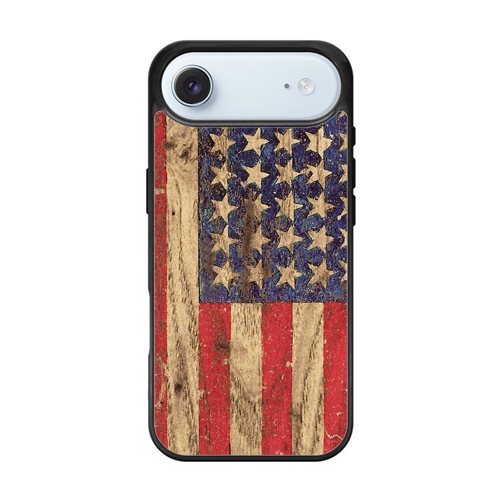 Vintage Patriotic American Flag iPhone Air Case