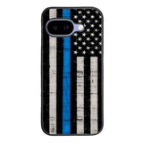 Police Blue Line Flag Google Pixel 10A Case