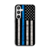Police Blue Line Flag Samsung Galaxy A26 Case DC5483