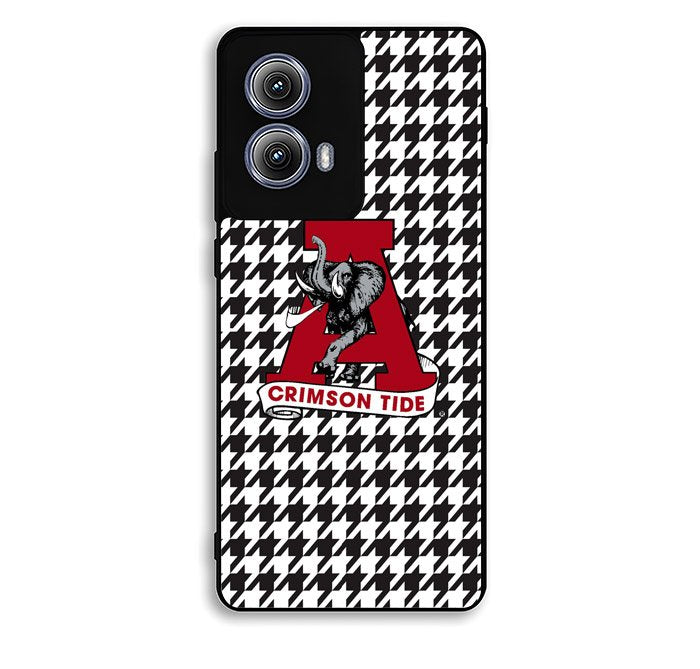 Alabama Crimson Roll Tide Motorola Moto Edge 2024 Case DC5354