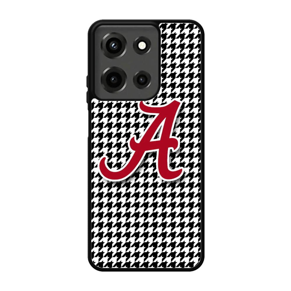 Alabama Houndstooth Crimson Tide Motorola Moto G 5G 2025 Case DC4176