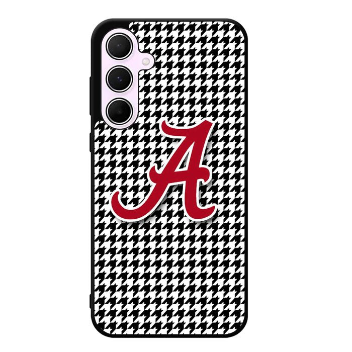 Alabama Houndstooth Crimson Tide Samsung Galaxy A55 5G Case DC0050
