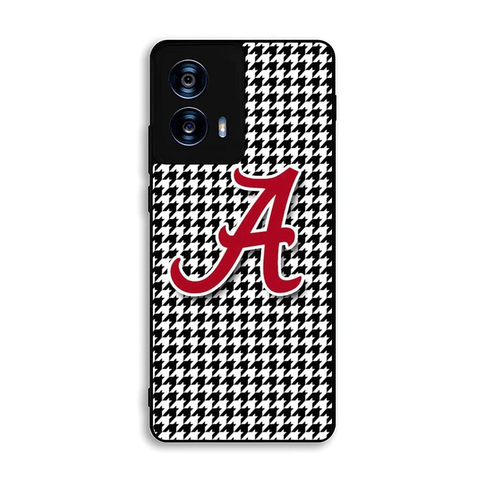 Alabama Houndstooth Crimson Tide Motorola Moto G Power 5G 2024 Case DC4176