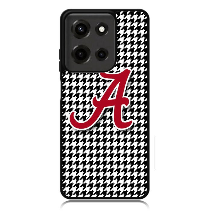 Alabama Houndstooth Crimson Tide Motorola Moto G Power 5G 2025 DC0050