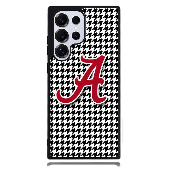 Alabama Houndstooth Crimson Tide Samsung Galaxy S25 Ultra Case DC0050