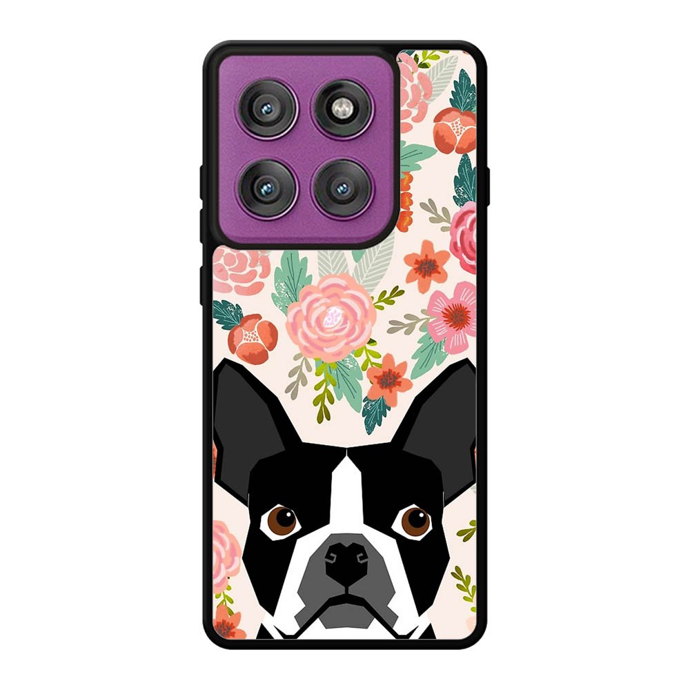 Boston Terrier Dog Breed Motorola Moto Edge 60 Pro Case