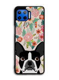 Boston Terrier Dog Breed Motorola Moto One 5G Case , Moto One 5G UW Case , Moto G 5G Plus Case