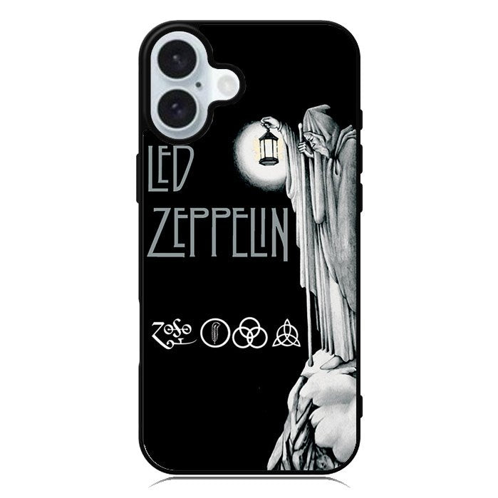 LED Zeppelin Darkness iPhone 16 Case