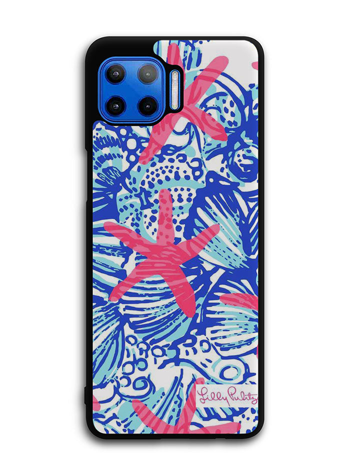 Lilly Pulitzer Pretty Escape Motorola Moto One 5G Case , Moto One 5G UW Case , Moto G 5G Plus Case