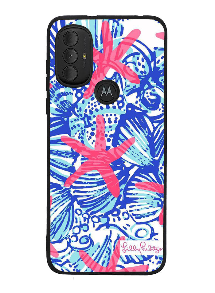 Lilly Pulitzer Pretty Escape Motorola Moto G Pure 2021 , Moto G Power 2022 Case