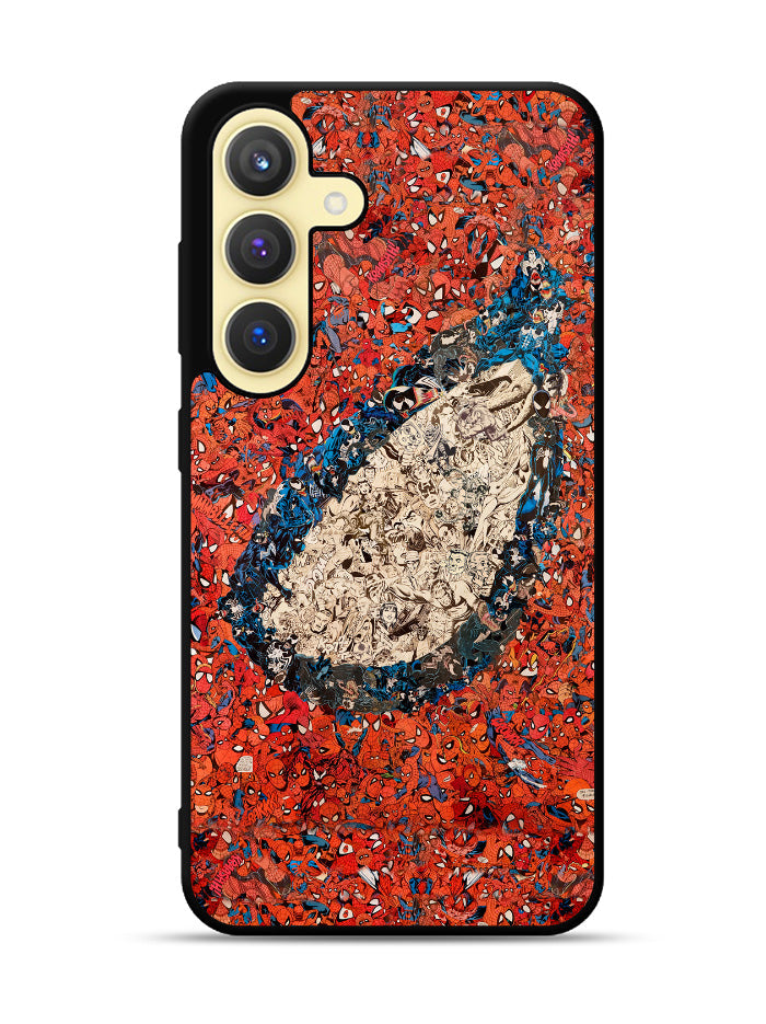 Spiderman Eye Collage Marvel Avengers Samsung Galaxy S24 Plus 5G , Samsung Galaxy S24+ 5G Case