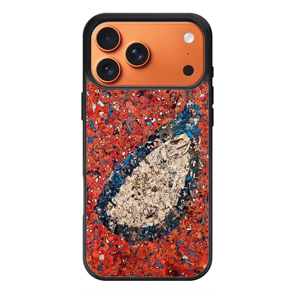 Spiderman Eye Collage Marvel Avengers iPhone 18 Pro Case