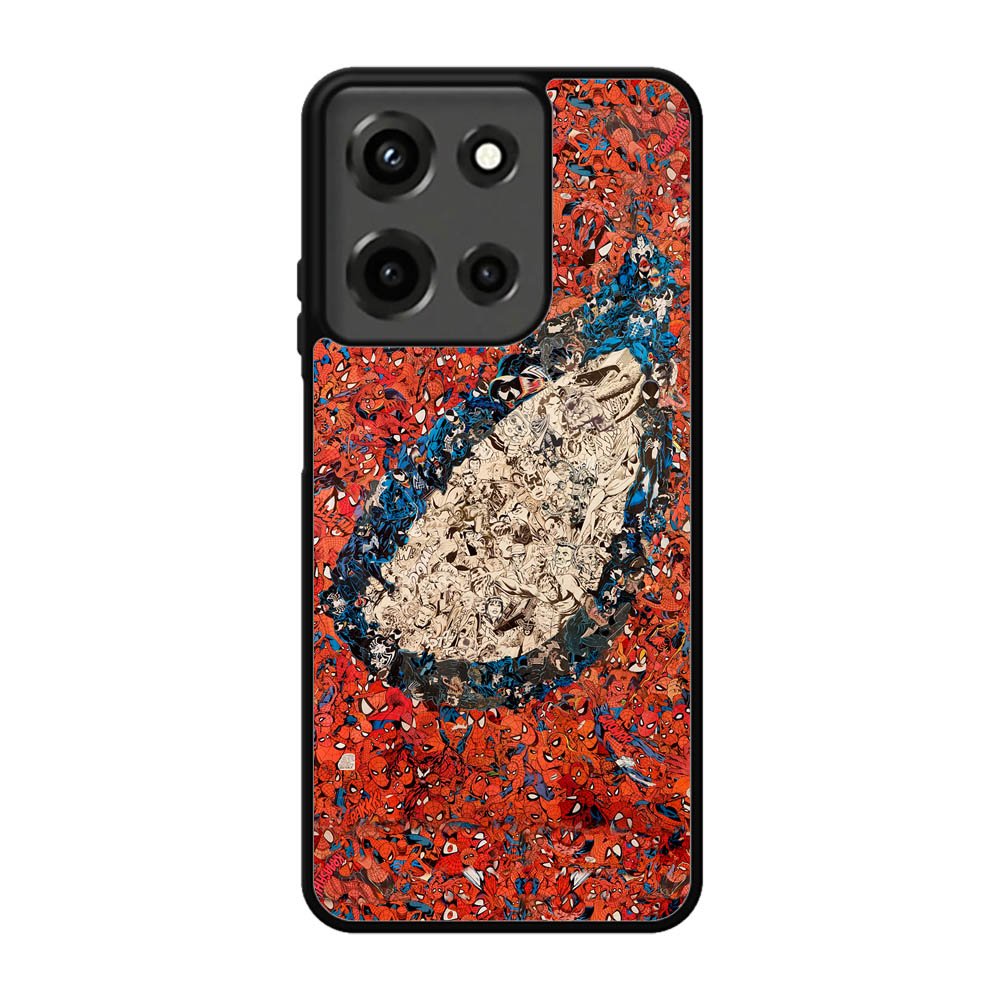 Spiderman Eye Collage Marvel Avengers Motorola Moto G 5G 2025 Case DC0836
