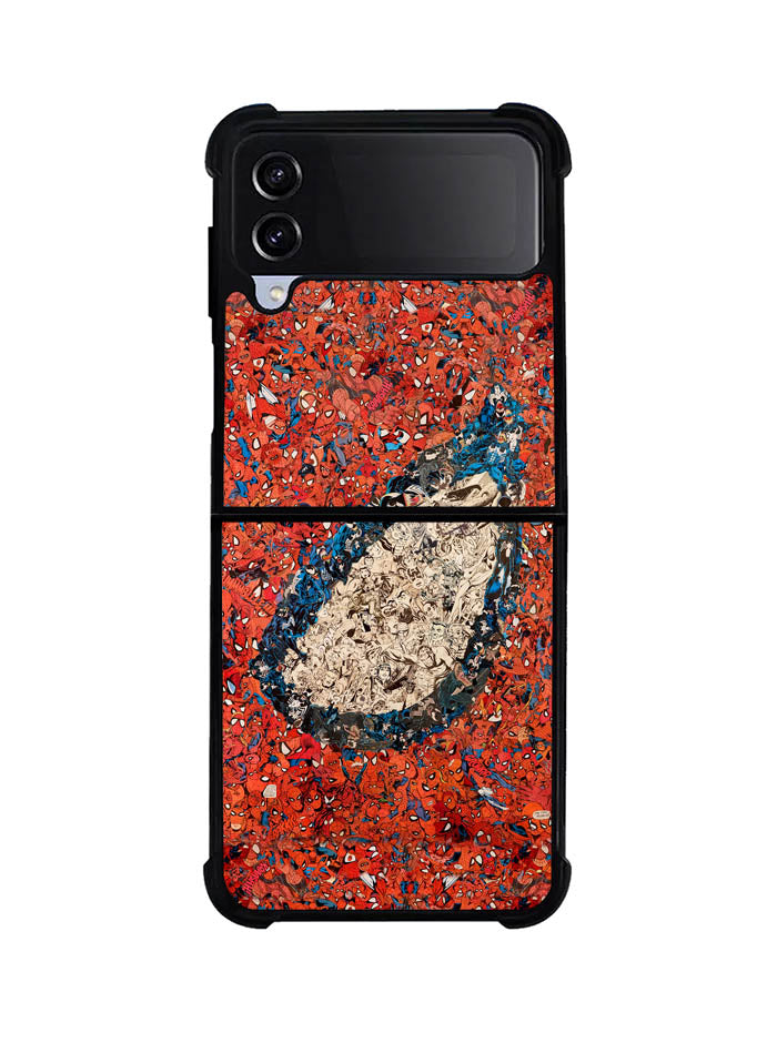 Spiderman Eye Collage Marvel Avengers Samsung Galaxy Z Flip 4 5G 2022 Case