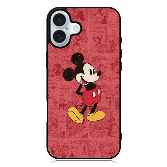 Mickey Mouse Retro Comic iPhone 16 Case