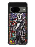 Nightmare Before Christmas Art Glass Google Pixel 8 Case