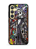 Nightmare Before Christmas Art Glass Samsung Galaxy S25 Plus 5G , Samsung Galaxy S25+ 5G Case