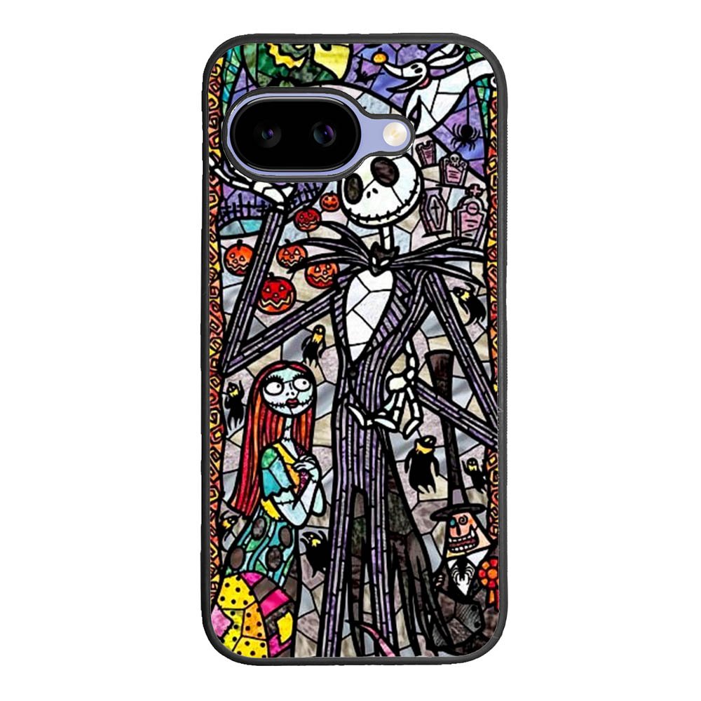 Nightmare Before Christmas Art Glass Google Pixel 10A Case DC1284