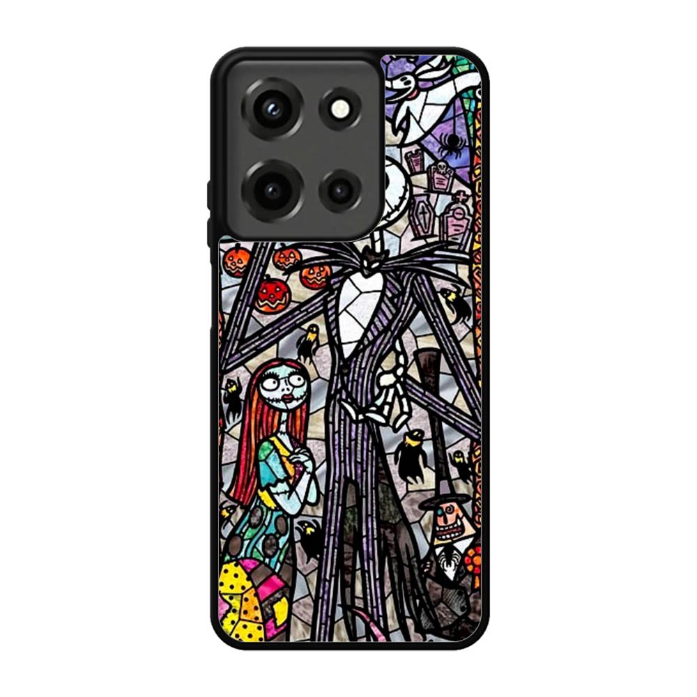 Nightmare Before Christmas Art Glass Motorola Moto G 5G 2025 Case DC4796