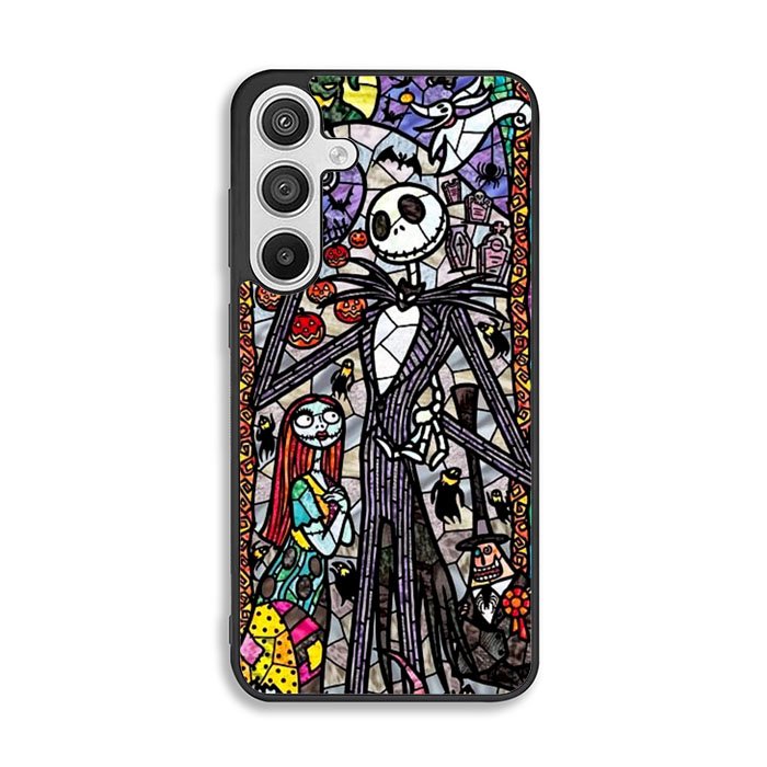 Nightmare Before Christmas Art Glass Samsung Galaxy A26 Case DC1662