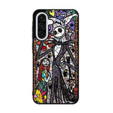 Nightmare Before Christmas Art Glass Samsung Galaxy A36 Case DC1662