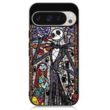 Nightmare Before Christmas Art Glass Google Pixel 9 Pro XL Case DC1284