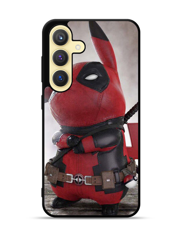 Pikachu Pokemon Deadpool Samsung Galaxy S24 Plus 5G , Samsung Galaxy S24+ 5G Case