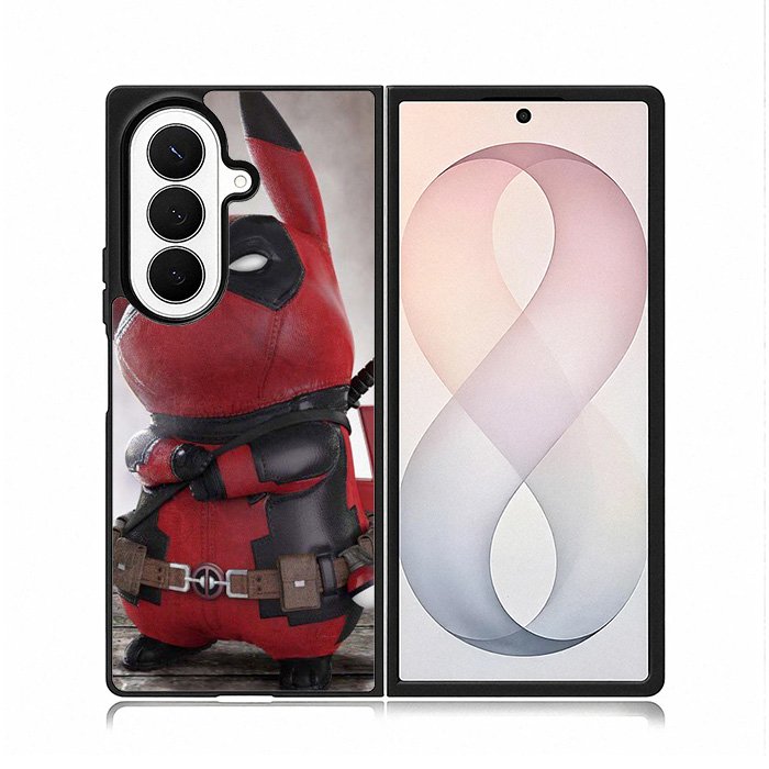 Pikachu Pokemon Deadpool Samsung Galaxy Z Fold 8 Ultra Case