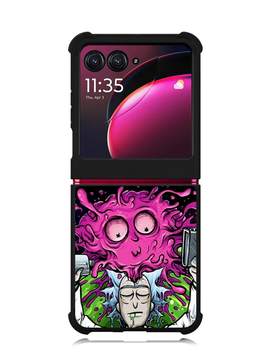 Rick N Morty Art Motorola Moto Razr Plus 2023 , Moto Razr+ 2023 Case