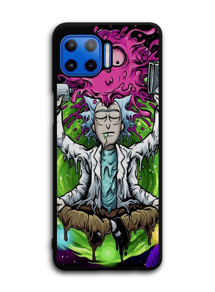 Rick N Morty Art Motorola Moto One 5G Case , Moto One 5G UW Case , Moto G 5G Plus Case