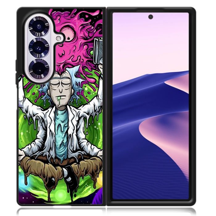 Rick N Morty Art Samsung Galaxy Z Fold 7 Case DC1581