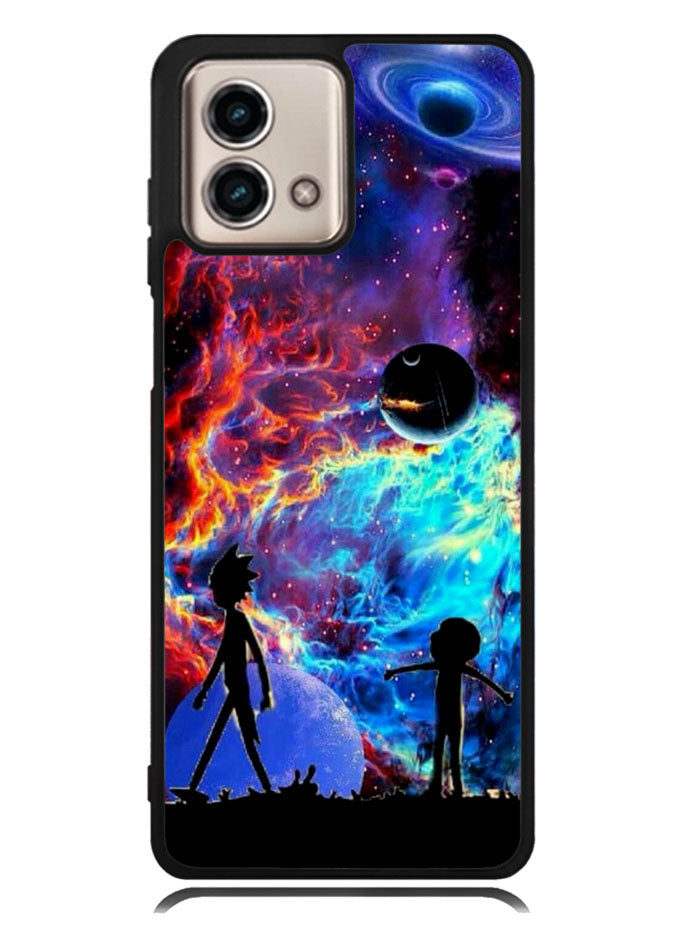 Rick And Morty Flat Motorola Moto G Stylus 5G 2023 Case