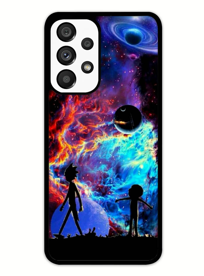 Rick And Morty Flat Samsung Galaxy A53 5G Case