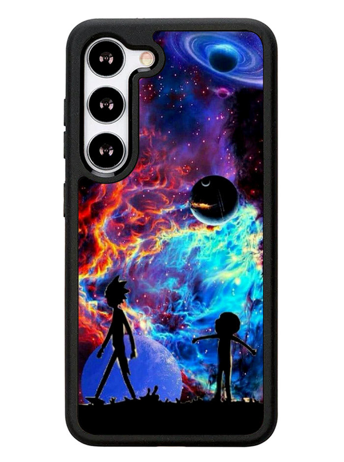 Rick And Morty Flat Samsung Galaxy S23 Plus 5G / Samsung Galaxy S23+ 5G Case
