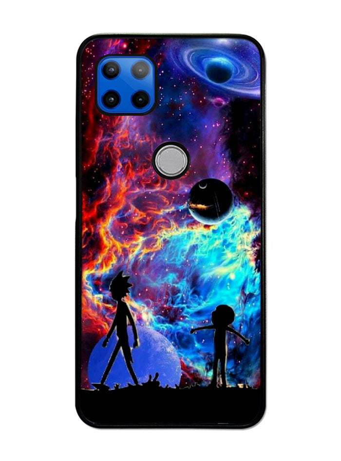 Rick And Morty Flat Motorola Moto G 5G Case , Moto One 5G Ace Case