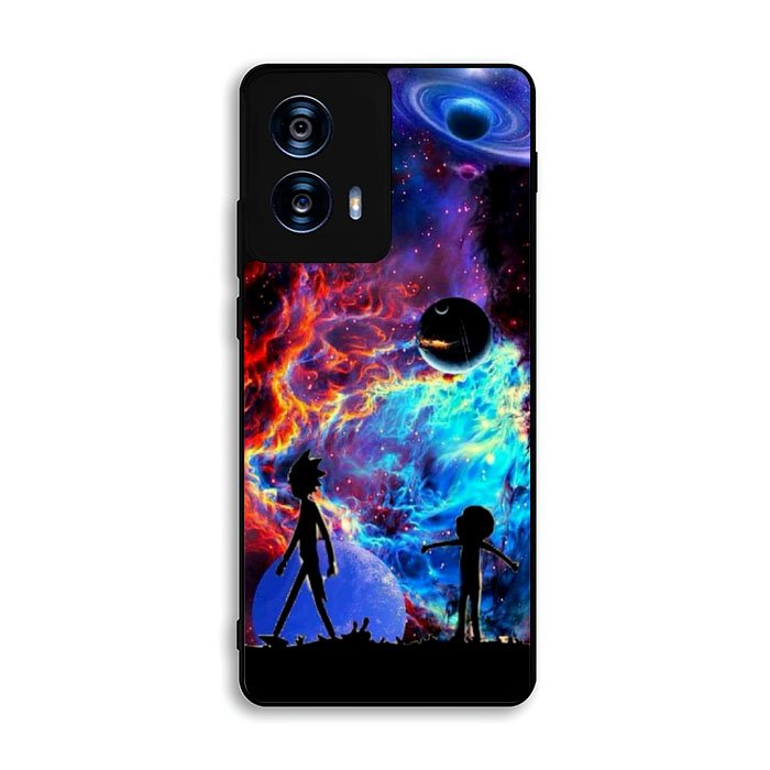 Rick And Morty Flat Motorola Moto G Power 5G 2024 Case DC8272