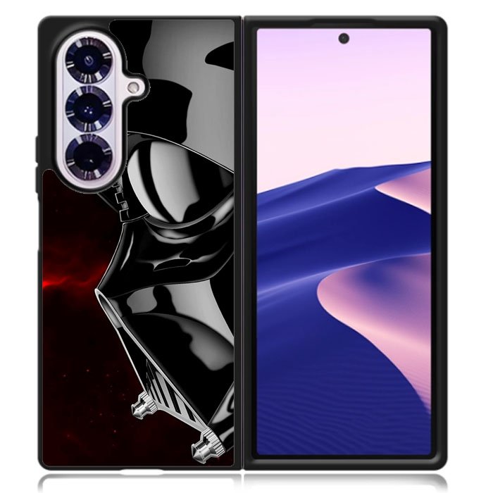 Darth Vader Star Wars Illustration Samsung Galaxy Z Fold 7 Case DC0447