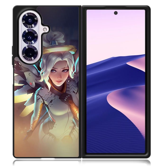 Mercy Overwatch Angel Healer Samsung Galaxy Z Fold 7 Case DC1123