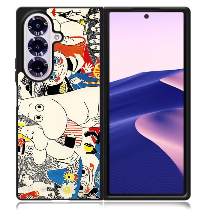 Moomins Comic Samsung Galaxy Z Fold 7 Case DC1204