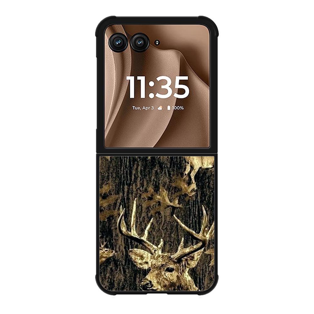 Deer Hunting Camo Motorola Moto RAZR Plus 2025 Case
