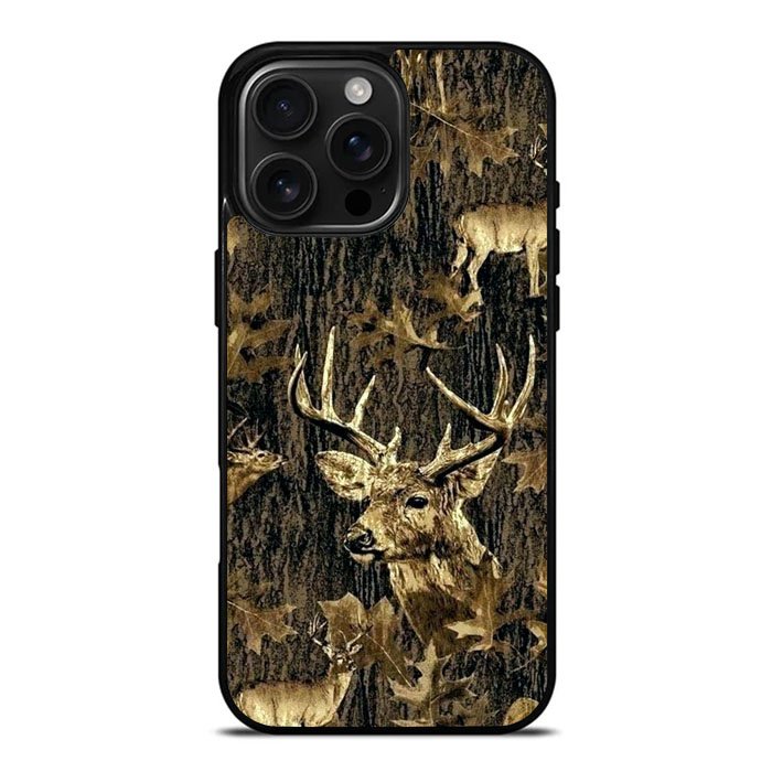 Deer Hunting Camo iPhone 16 Pro Max Case DC0467