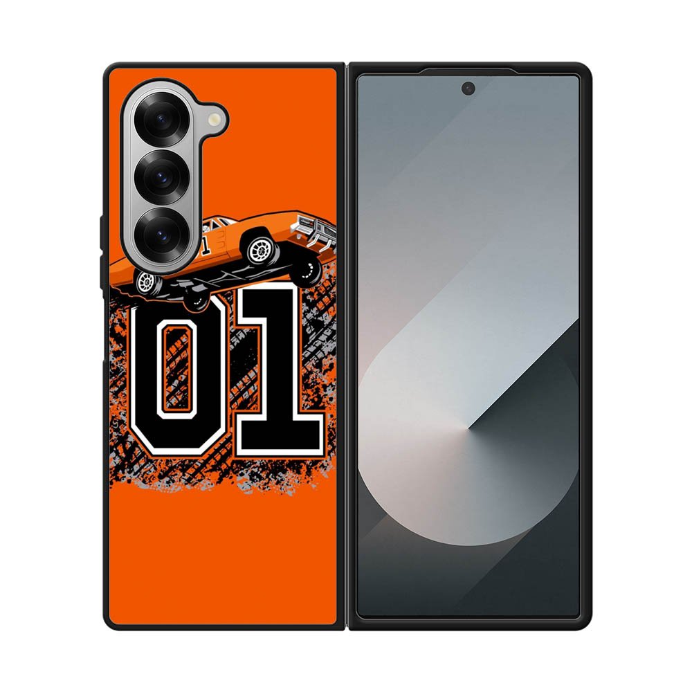 General Lee 01 Dukes Of Hazzard Samsung Galaxy Z Fold 7 5G Case