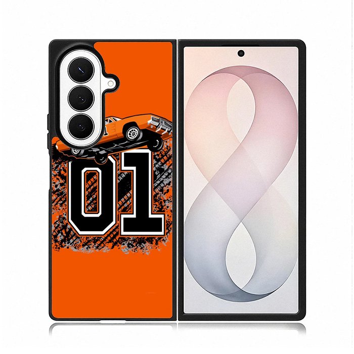 General Lee 01 Dukes Of Hazzard Samsung Galaxy Z Fold 8 Ultra Case DC0680