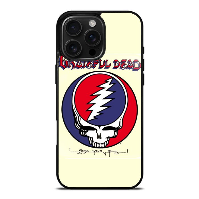 Grateful Dead I Steal Your Face iPhone 16 Pro Max Case DC0722