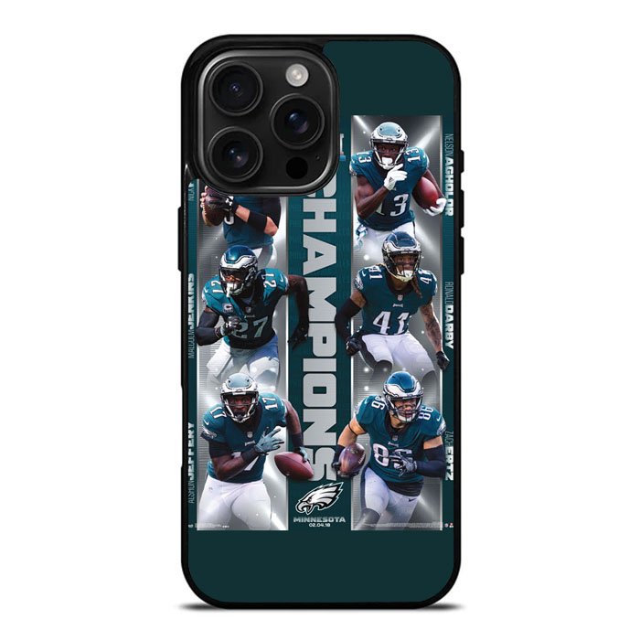 Philadelphia Eagles Super Bowl iPhone 16 Pro Case DC1419