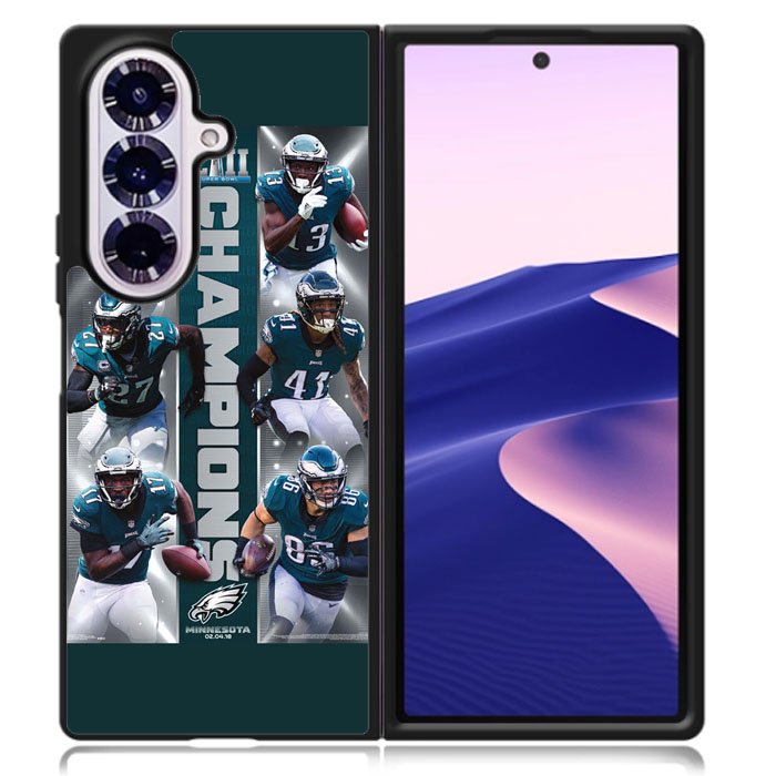 Philadelphia Eagles Super Bowl Samsung Galaxy Z Fold 7 Case DC1419
