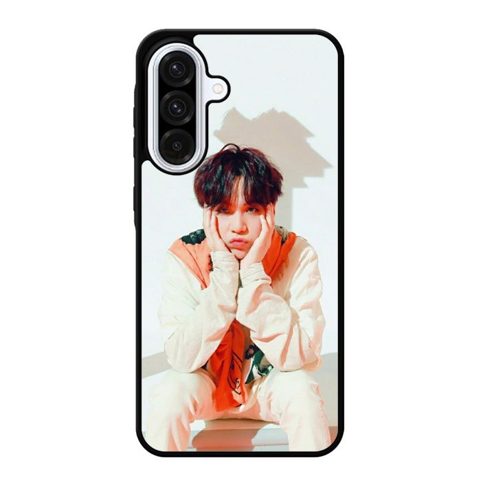 BTS Suga Wallpaper Samsung Galaxy A56 Case DC0260