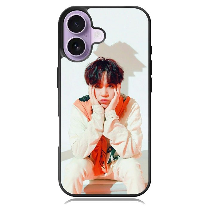 BTS Suga Wallpaper iPhone 16 Plus Case DC0260