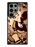 Alice in Wonderland Brown Samsung Galaxy S23 Ultra 5G Case