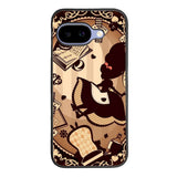 Alice in Wonderland Brown Google Pixel 10A Case